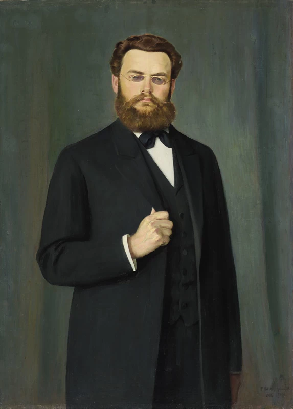 Ritratto di C. R. Jakobson, Paul Raud - Art Museum of Estonia's painting collection, Tallinn